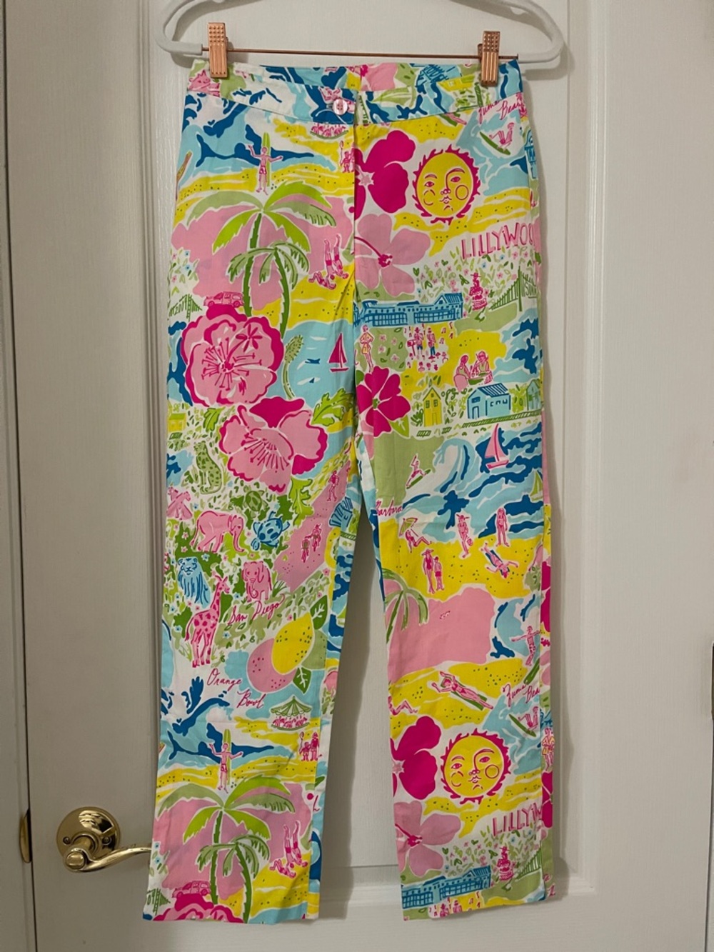 Lilly Pulitzer pants size zero EUC